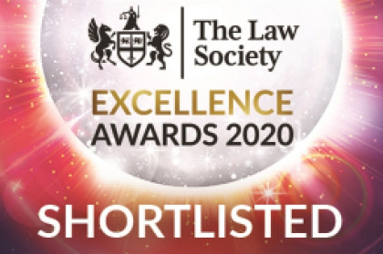 June Venters QC is shortlisted for prestigious legal award
