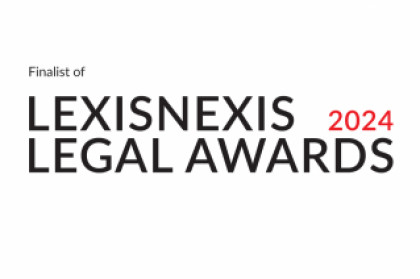 Venters Solicitors shortlisted for LexisNexis Legal Awards 2024 