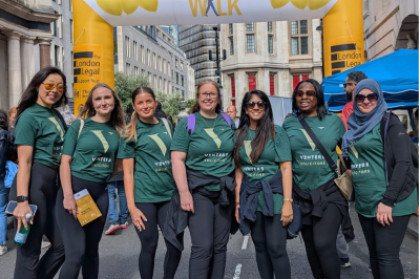 Venters Team Walks for Access to Justice 